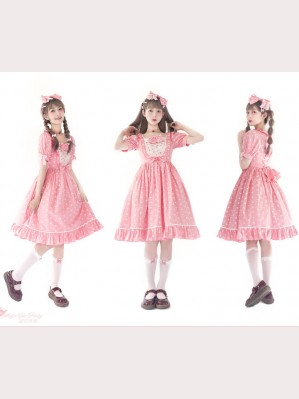Magic Tea Party Sweet Heart Lolita Dress OP (MP73)